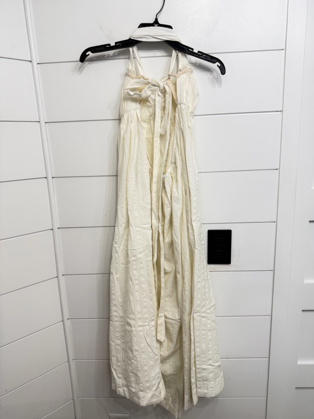 Free-est by Free People Ivory Poppy Cotton Midi Dress Size Medium 36581 - Picture 5 of 16